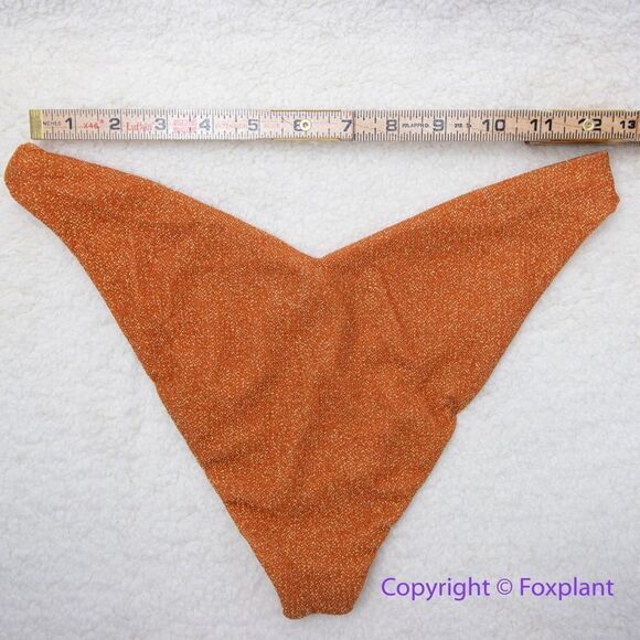 NEW Free People‎ Beach Riot Vanessa shine chili sparkle glitter bottoms, size M - Picture 8 of 11